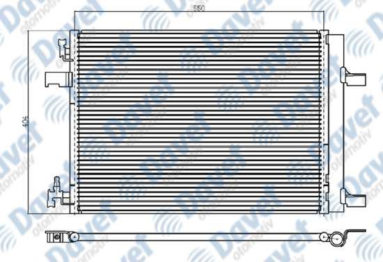 ORIS COP136016 Klima Radyatoru Kondenser Brazing Astra J-Cruze-Zafira C 1.4-1.6 A14-B14-D14 Net-Nel/ A16-B16 Xer-Let 570×396x16   At/Mt Sanzuman